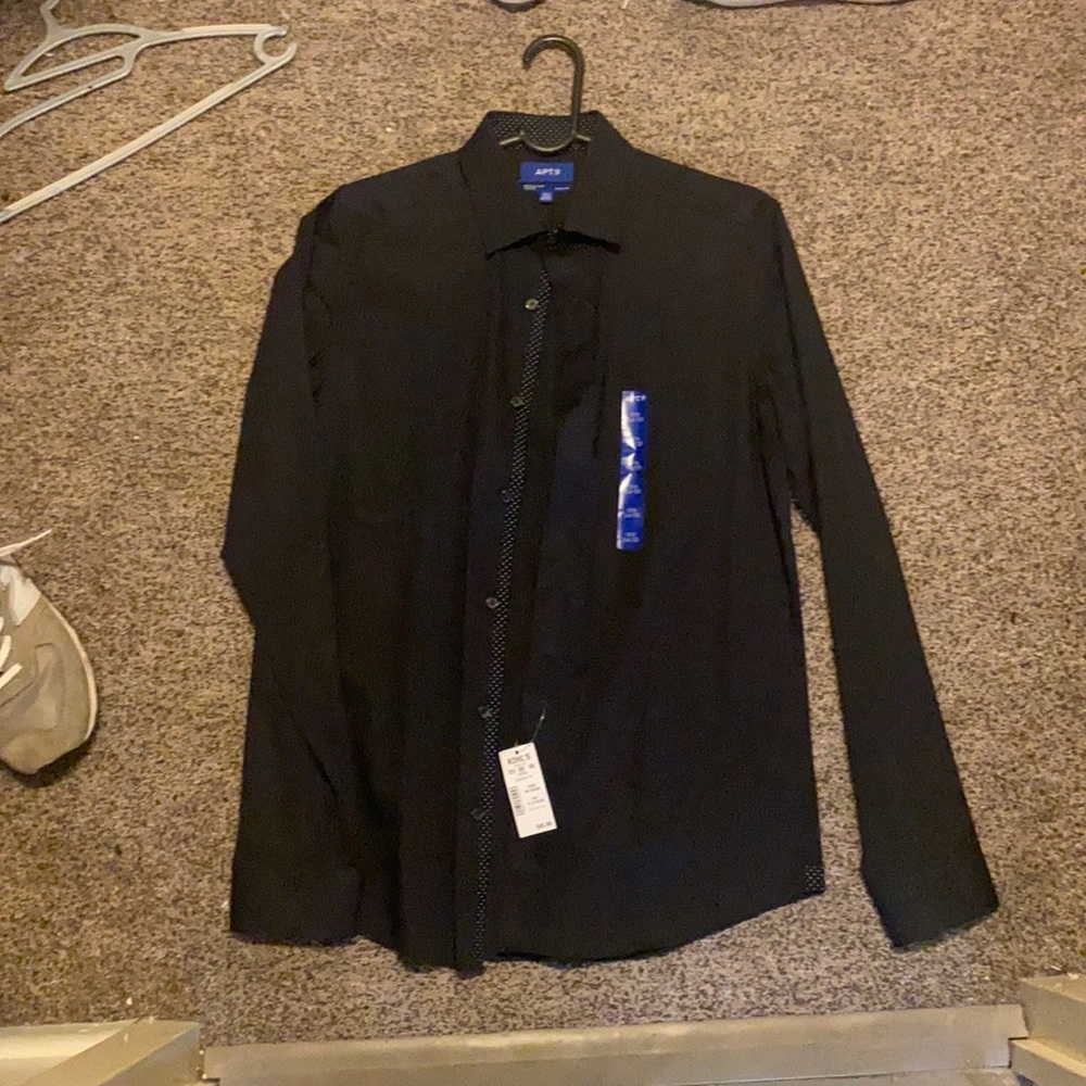 Apt. 9 Black dress shirt